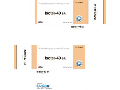 ISOTER - 40 SR - Altar Pharmaceuticals Pvt. Ltd.