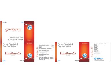 FERITER - S - Altar Pharmaceuticals Pvt. Ltd.