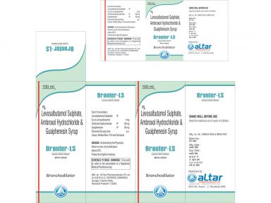 BRONTER - LS - Altar Pharmaceuticals Pvt. Ltd.