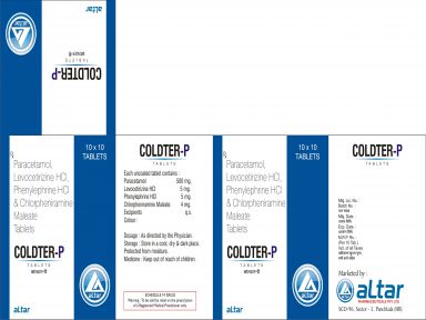 COLDTER P - Altar Pharmaceuticals Pvt. Ltd.
