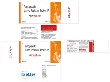 ALPANT 40 - Altar Pharmaceuticals Pvt. Ltd.