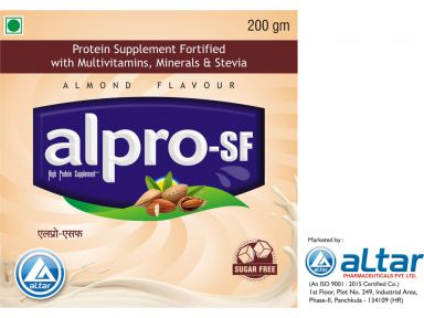 ALPRO SF - Altar Pharmaceuticals Pvt. Ltd.