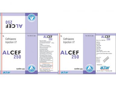 ALCEF - 250 - Altar Pharmaceuticals Pvt. Ltd.