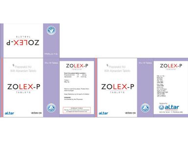 ZOLEX - P - Altar Pharmaceuticals Pvt. Ltd.