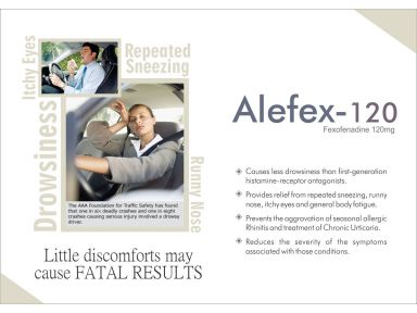 ALEFEX - 120* - Altar Pharmaceuticals Pvt. Ltd.