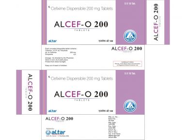 ALCEF - O 200 - Altar Pharmaceuticals Pvt. Ltd.